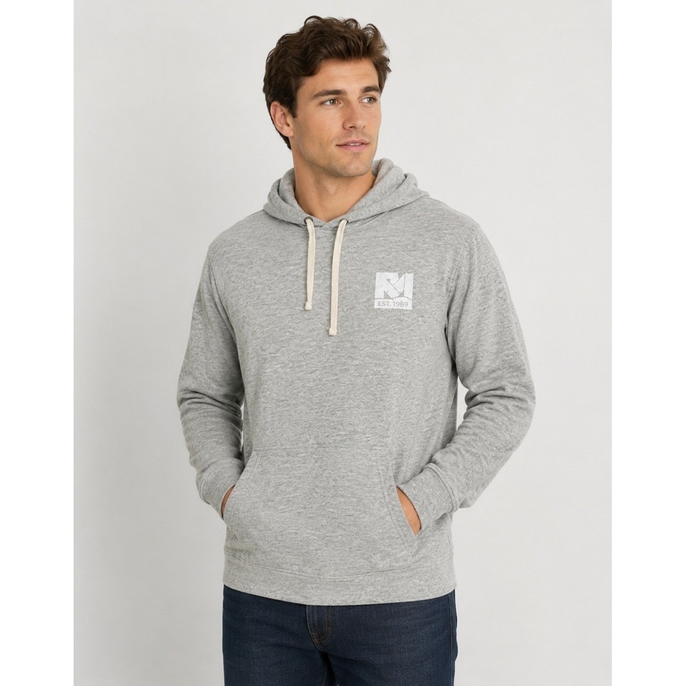 Next Level RMI Expeditions Mt Rainier Hoodie Gray Pullover Mens Small